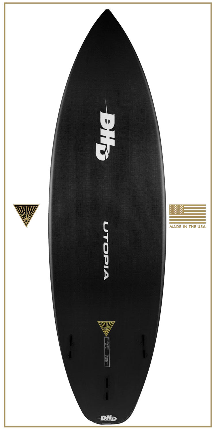 DHDショートボードUTOPIA 5'10\
