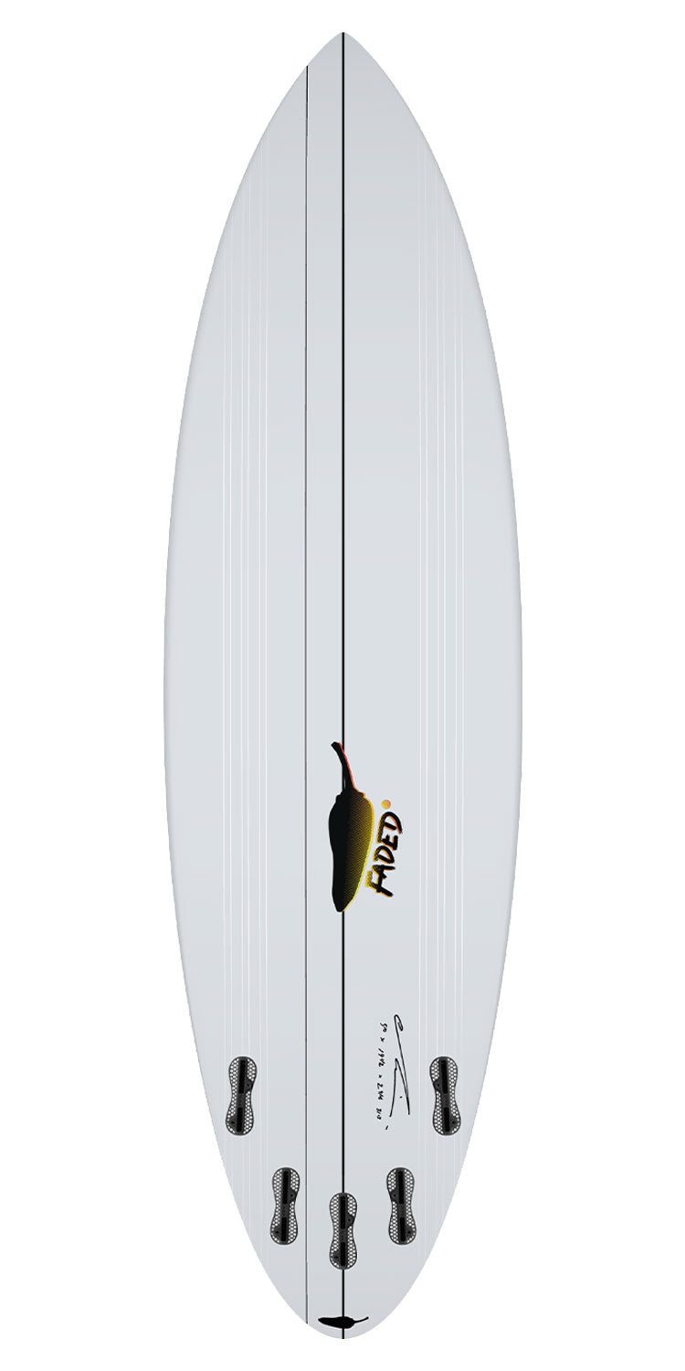 chillisurfboard FADED2.0 手渡し限定 Buy the Chilli Faded 2.0 5ft 10in White Surfboard Online Now
