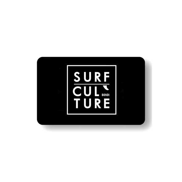 SURF CULTURE GIFT CARD FOR IN-STORE USE