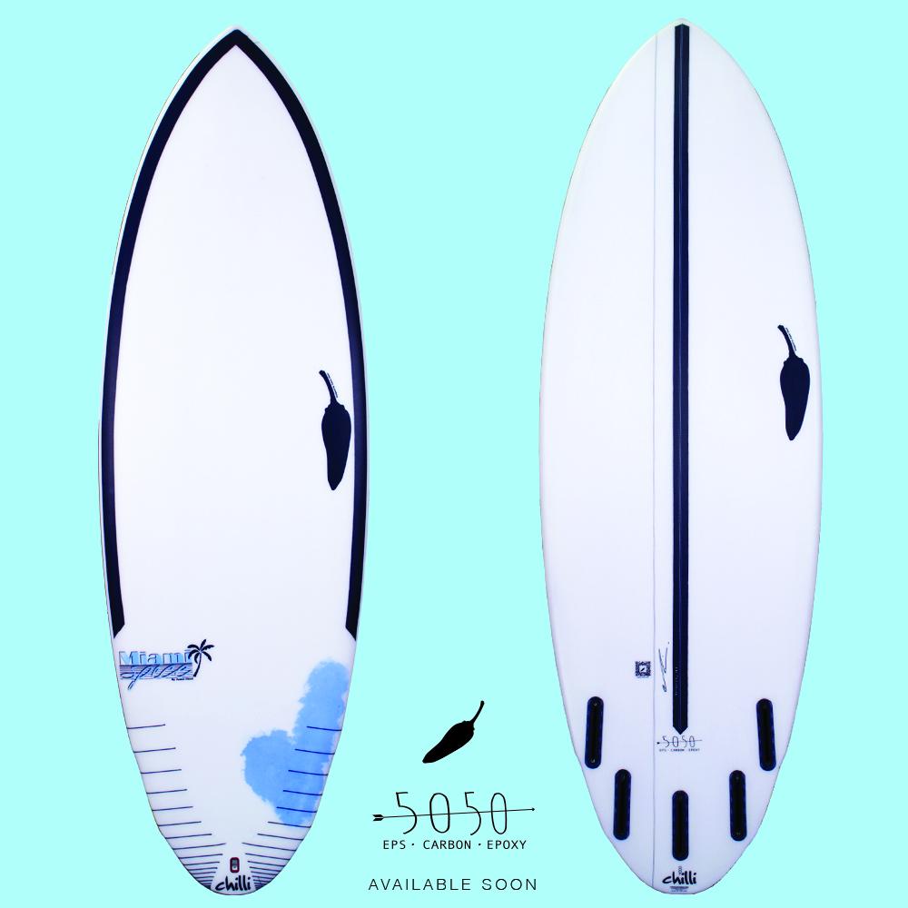 Chilli Surfboards - 50/50 tech in store now