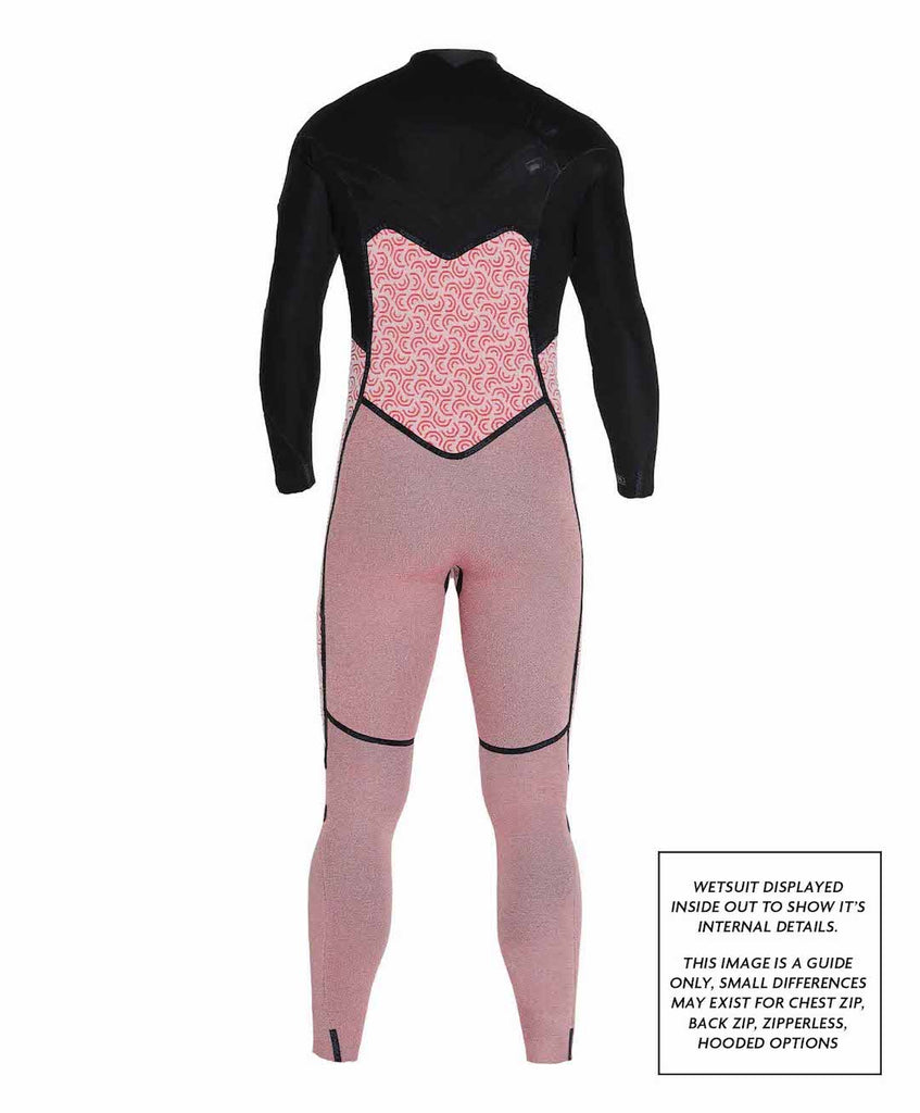 DEFENDER 4/3MM STEAMER BACK ZIP WETSUIT