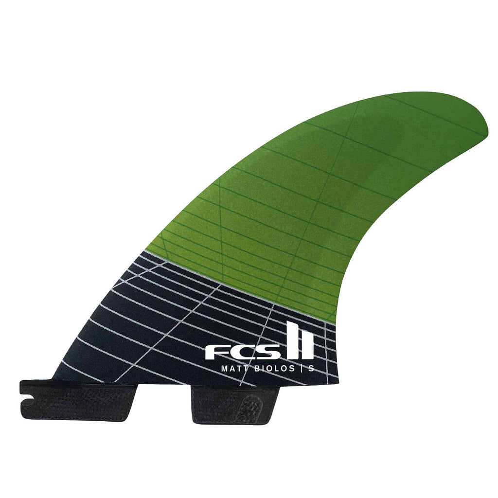 FCS II MATT BIOLOS PC CARBON AIRCORE TRI FIN SET