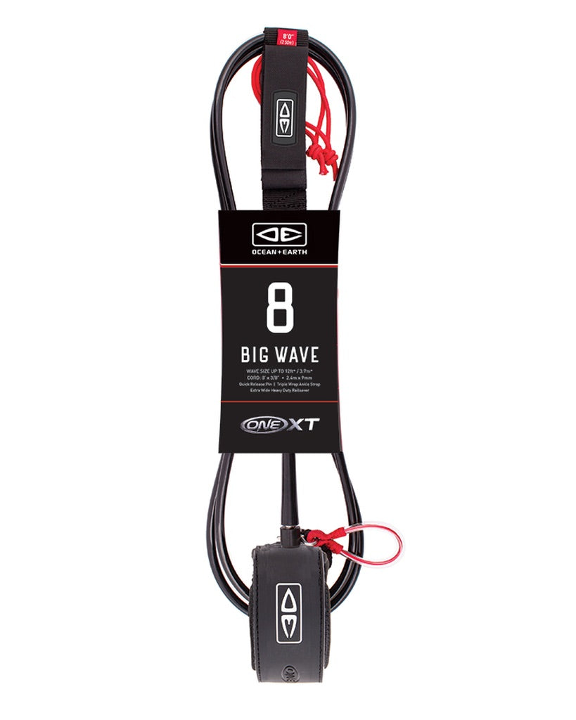 BIG WAVE PIN  RELEASE LEASH 8FT