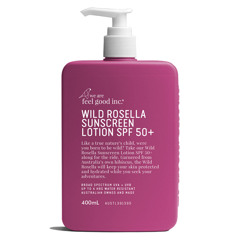 WILD ROSELLA SUNSCREEN SPF 50 + 400ML