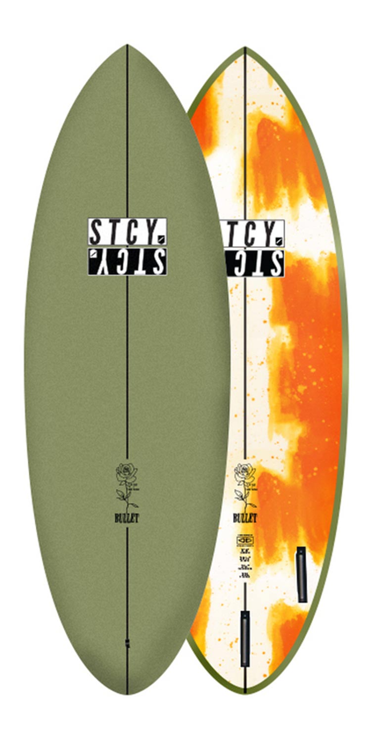 O&E DAKODA BULLET エポキシ ソフトボード6ft｜STACEY Soft Board | Stacey Bullet Epoxy Soft 6'0